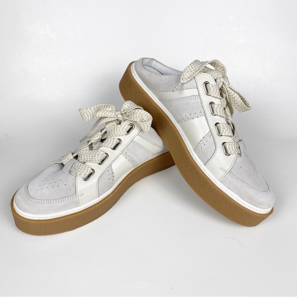 Free People Fremont Mule Leather Platform Backless Sneaker - Picture 13 of 14